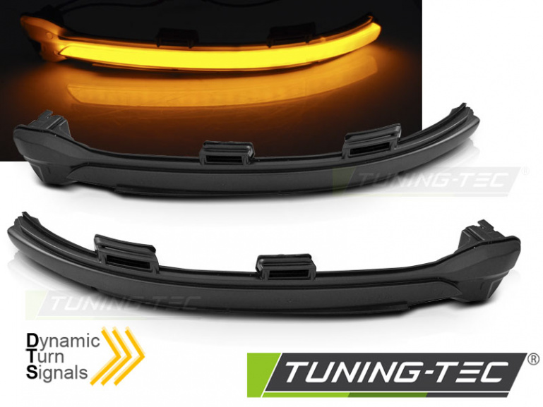 Upgrade LED Spiegelblinker für VW Golf 7 (VII) / Sportsvan / Touran II 13-17 schwarz dynamisch